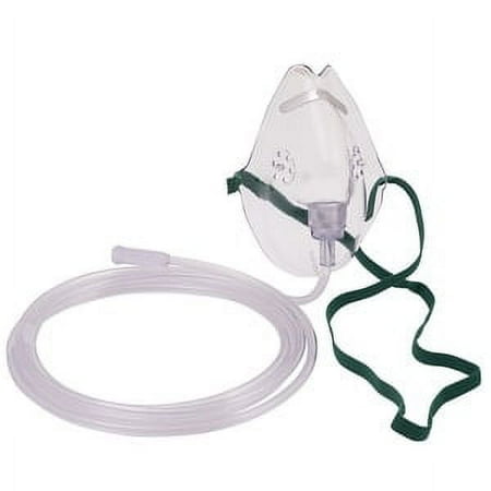 Carex - Oxygen Mask With 7-Inch Tubing - Clear
