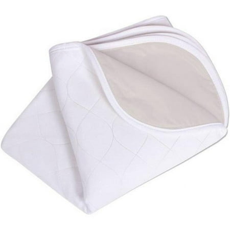Carex Washable Waterproof Mattress Pad - Mattress Protector and Bed Pad - 34 Inch x 36 Inch