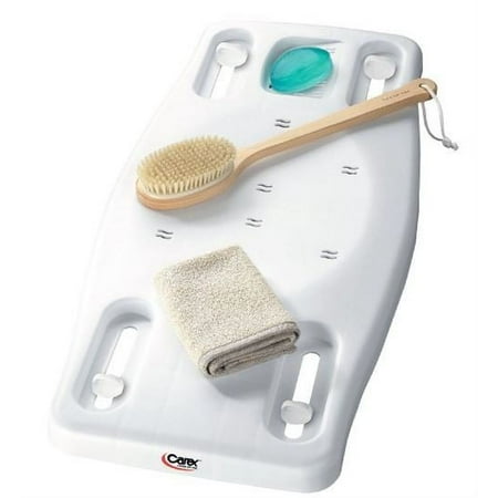 Carex Portable Bath Bench, Weight Capacity 300 lb-1 Each