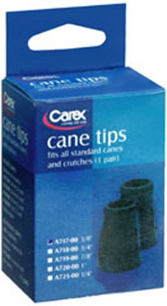 Carex Quad Cane Tips A71711, 5/8 2 each