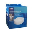 thumbnail image 1 of Carex Raised Toilet Seat, 1 of 1