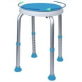 thumbnail image 1 of Carex Swivel Bath and Shower Stool Chair with Padded Seat for Seniors, Handicap, 300 lb Capacity, 1 of 7