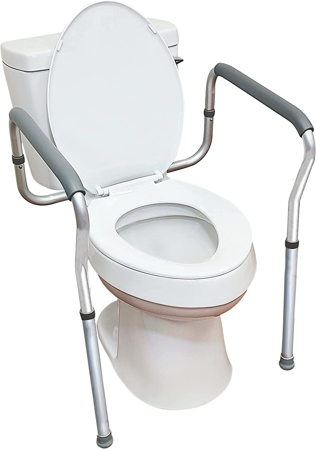 Carex Toilet Safety Frame Toilet Safety Rails And Grab Bars For 