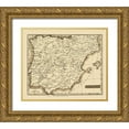 thumbnail image 1 of Carey 30x26 Gold Ornate Wood Framed with Double Matting Museum Art Print Titled - Spain Portugal - Carey 1820, 1 of 4