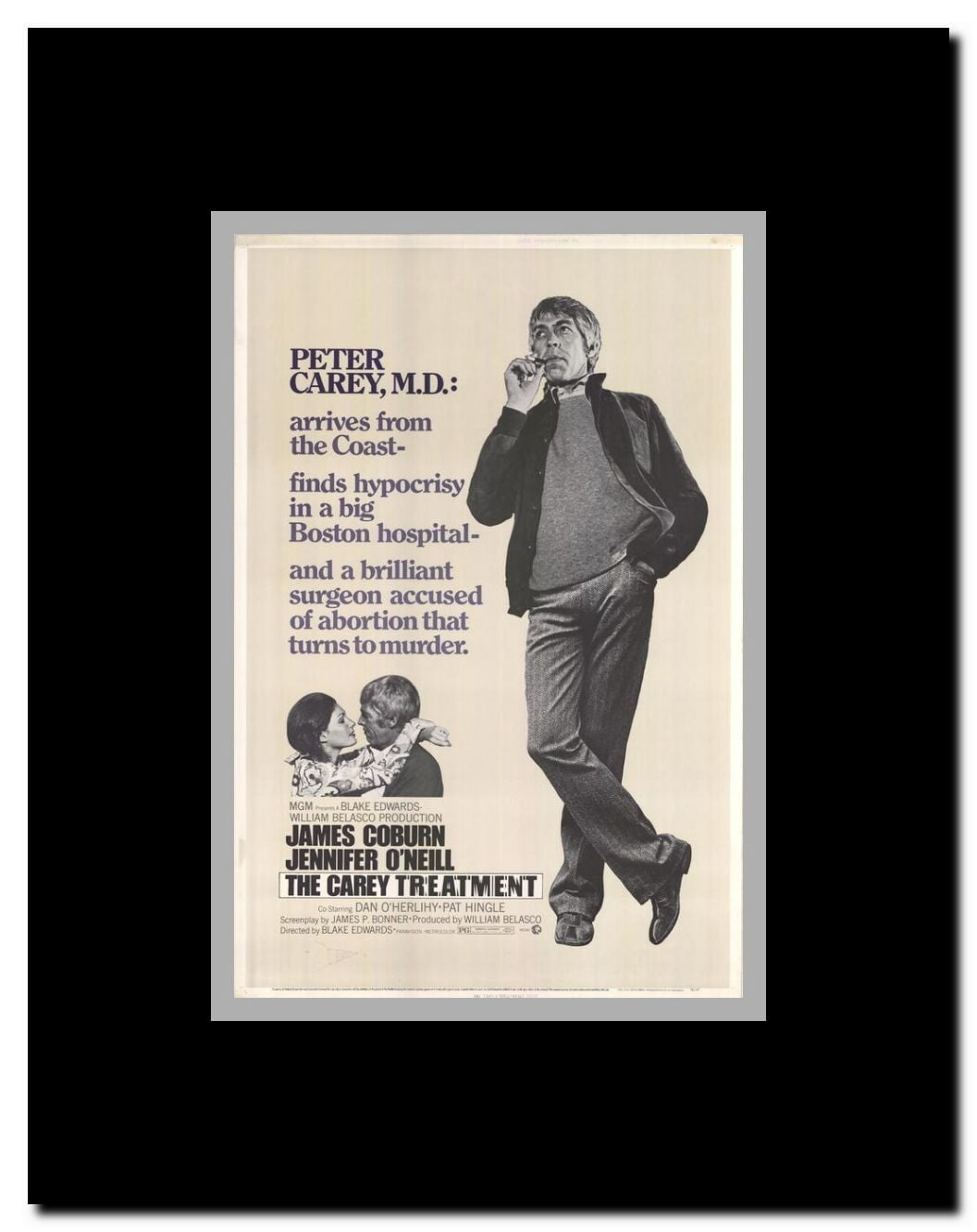 Carey Treatment Framed Movie Poster
