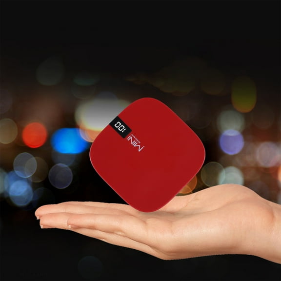 Cargador portátil de 10 000 mAh con entrada USB y 2 salidas, batería externa de respaldo para smartphones, tablets, etc.