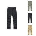 thumbnail image 1 of Cargo Combat Pants for Men 2025 Fall Winter Outdoor Waterproof Hiking Pants with Pockets Mens Trousers, 1 of 8