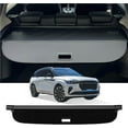Cargo Cover for 20232024 Lincoln Nautilus, Retractable Rear Trunk
