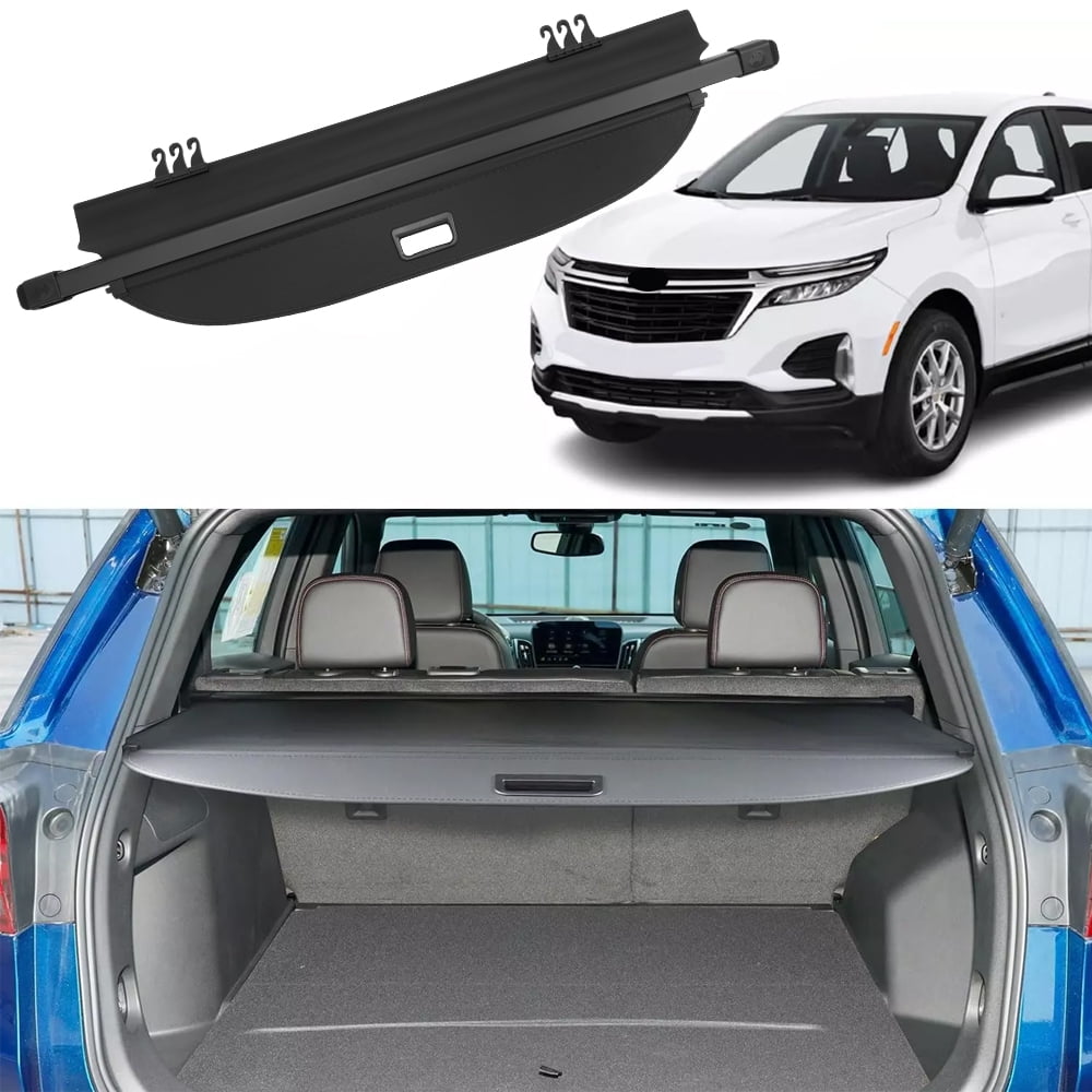 Cargo Cover For 2018-2024 Chevy Equinox GMC Terrain Retractable Luggage Shade