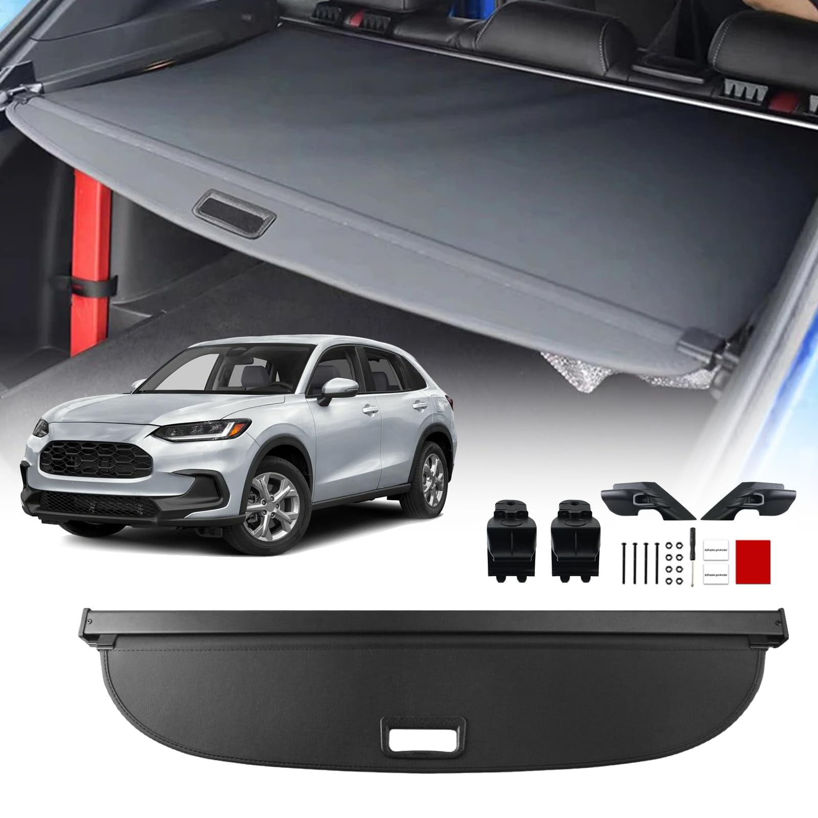 Cargo Cover for Honda HRV 2024 Tesmirror Retractable Cargo Cover Fit