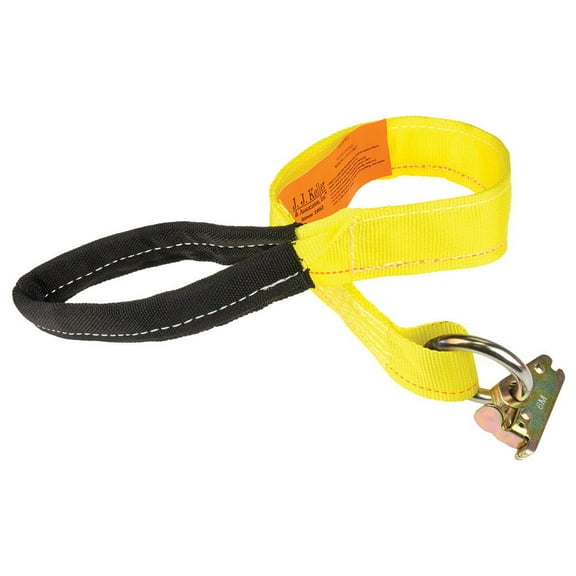 Cargo Driver Assist Safety Strap for Climbing On & Off Trailer, 2” x 36”