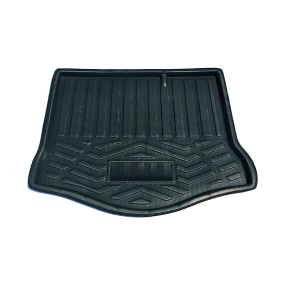 Cargo Floor Liner Mat For Ford Focus Hatchback 2006-2011, Rear Cargo Trunk Mat Waterproof Accessories, Custom All-Weather Trunk Protection-black-2006-2011-black