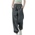 thumbnail image 1 of Cargo Jogger Pants New Teen Girls Sweatpants 2025 High Waisted Baggy Joggers Sport Active Workout Track Pants Trousers with Pocket Girls' School Jogger Pants Size 9 Years, 1 of 6