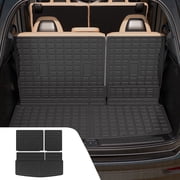 Cargo Liner For 2018-2024 Ford Expedition Lincoln Navigator 7&8 Seater Not Fit Max or L All Weather 2024 Expedition Accessories Trunk Mat+3rd Row Backrest Mats
