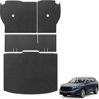 Ucaskin Custom Fit All-Weather Floor Mats For Buick Encore GX 2020-2026 (FWD Only) - Odorless Rubber, Black, Hexagon Design