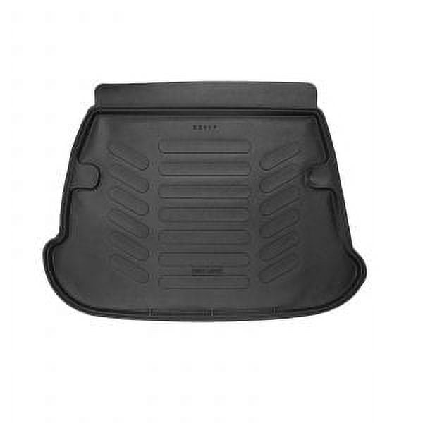 Unique Bargains Black Car Rear Trunk Tray Boot Liner Cargo Floor Mat Cover For F