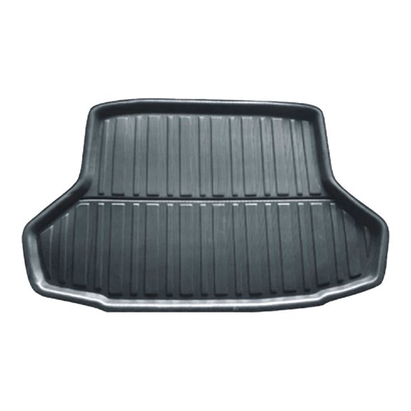 Cargo Liner Trunk Floor Mats For Honda Civic 2022 2023 2024 2025, Custom Full Coverage Cargo Mat Trunk Liner, All-Weather Protection Rear Cargo Tray Trunk Mat-2022-2025-black