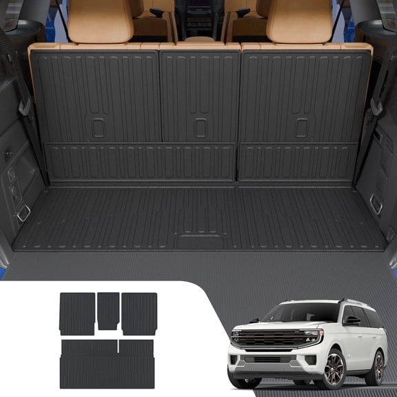 Bomely Cargo Mat for 2025-2026 Ford Expedition & Lincoln Navigator, Not for Max/L All Weather Trunk Liner