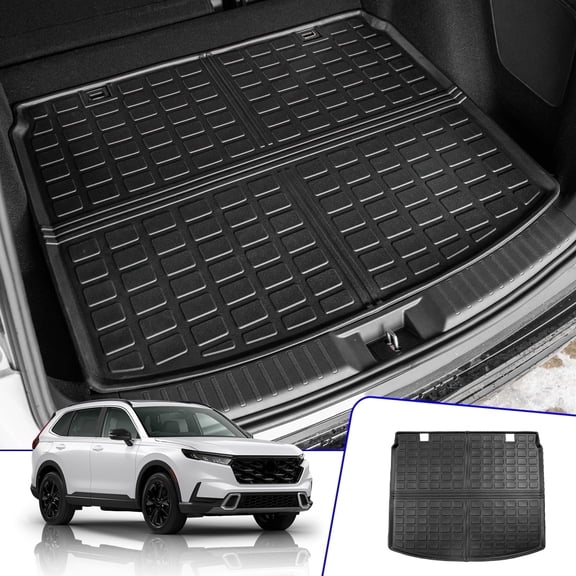 Bomely Tpe All Weather Cargo Liner, Fits Honda CR-V Hybrid Suv 23-26 Upper Deck, 1PCS
