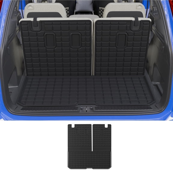 Cargo Mat Compatible with 2016-2025 2026 Honda Pilot Trunk MaCargo Liner Trunk Liner TPE All Weather Back Seat Cover Protector 2024 Pilot Accessories
