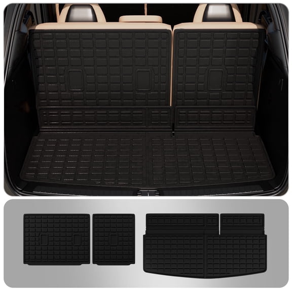 Bomely Cargo Mat For 2018-2025 Ford Expedition Lincoln Navigator (Not for Max or L Models) Cargo Liner 2023 Expedition 7&8 Seats Accessories