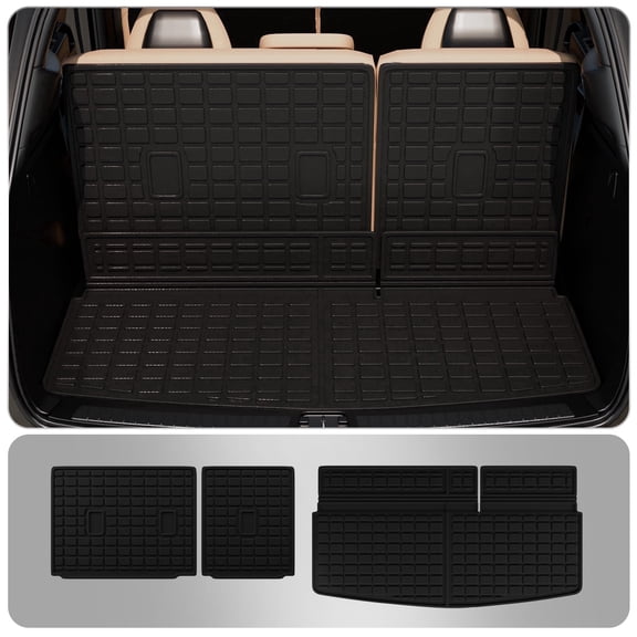 Bomely Cargo Mat For 2018-2025 Ford Expedition Lincoln Navigator (Not for Max or L Models) Cargo Liner 2023 Expedition 7&8 Seats Accessories