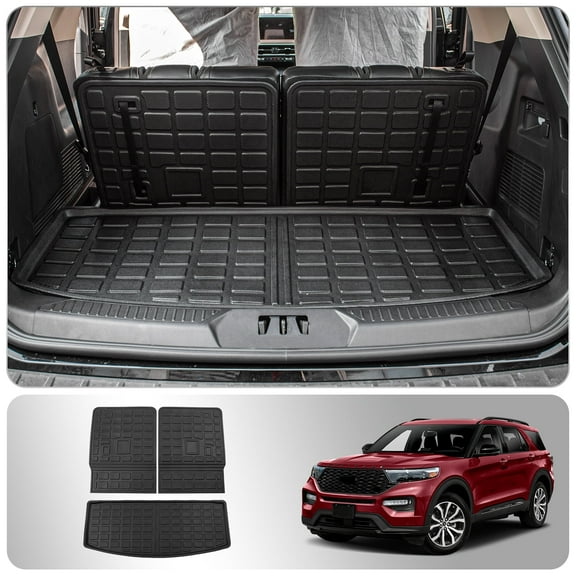 Cargo Mat For 2020-2025 Ford Explorer Trunk Mat Cargo Liner 2024 Explorer Accessories