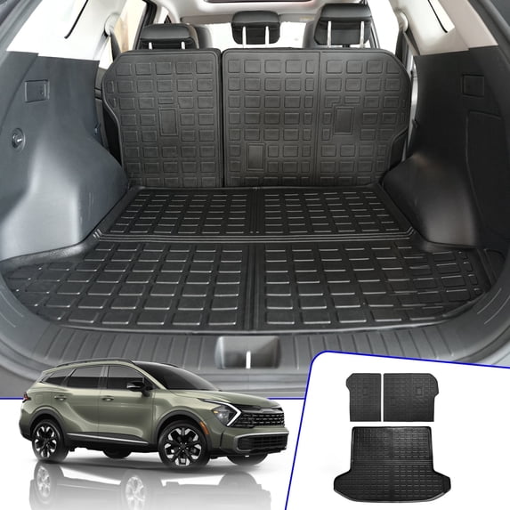 Cargo Mat For 2023 2024 2025 2026 Kia Sportage Trunk Mat Cargo Mat TPE Cargo Liner Back Seat Cover Protector Sportage Accessories