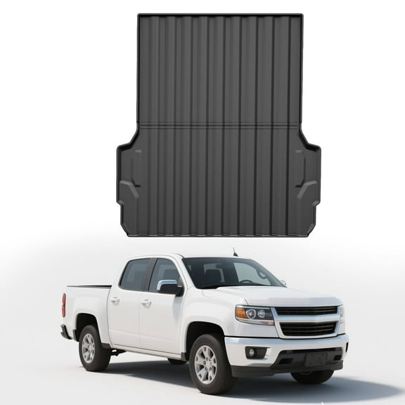 DIKSOAKR Truck Bed Mat for Chevy Colorado 2023-2025 ,Custom Fit Chevy Colorado Bed Accessories Cargo Mat Anti-Slip All Weather Trunk Mats