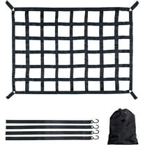 Cargo Net, 50 X 42 Inch Luggage Net For Trailers, Heavy Adjustable Loading Nets,Pickup Cargo Net, Loading Net For Pickup, Truck, Suv, Truck, Car Nets