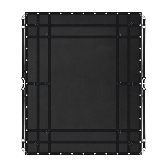 Cargo Net Heavy Duty 96x81", Adjustable Straps & S-Hooks - 700lbs Capacity