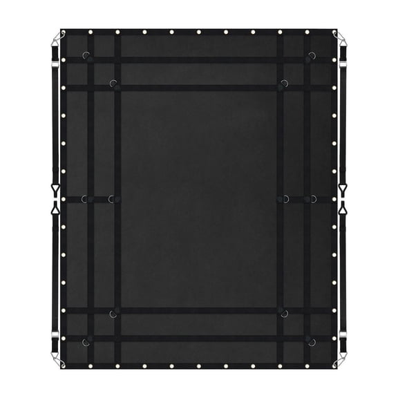 Cargo Net Heavy Duty 96x81, Truck Bed Net with Adjustable Straps & S-Hooks - 700lbs Capacity - Weatherproof - Secure Cargo for Trucks, Trailers, SUVs