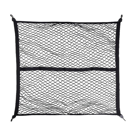 Cargo Net,Truck Bed Cargo Net,Truck Bed Netting For Cargo,Highly Elastic Truck Bed Cargo Net, 4' X 4' Stretchable To 7'x7', Suitable For Daily Light Loads Of Trucks,Cargo Mesh Organizer