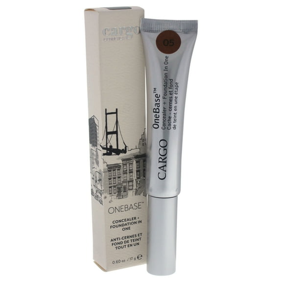 Cargo Onebase Concealer + Foundation - # 05 Dark with Neutral Undertone 0.6 oz Foundation