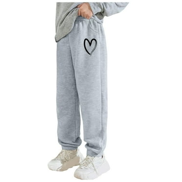 Cargo Pants For Boys Boys Warm Pants Boys Fleece Athletic Sweatpants Kids Active Jogger Pants Running Jogging Pants with Pockets Light Gray 18-24 Months