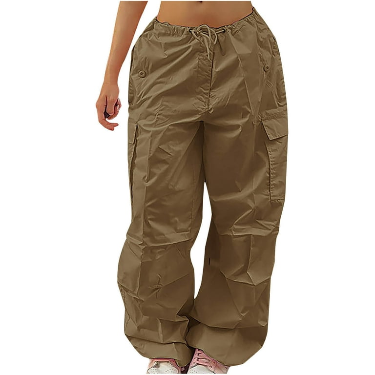 Cargo Pants For Women Baggy Clearance Hot Sale Fashion Women Trousers Full  Pants Casual Straight Solid Color Suit Pants