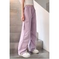thumbnail image 1 of Cargo Pants Girls Lightweight Elastic Waist Pants Baggy Pants Girls Wide Leg Cargo Pants Girls Cargo Pants Size 5-6 Years, 1 of 9