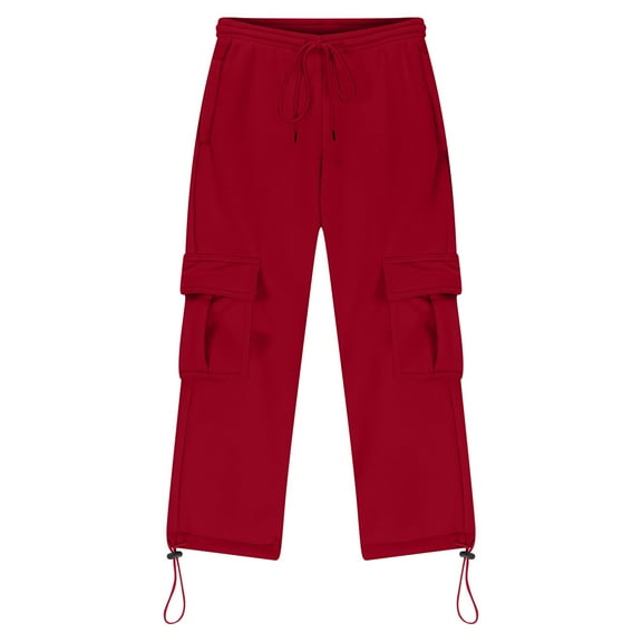 Cargo Pants Girls Plus Clothing Boys Baggy Cargo Pants Multi Pocket Casual Trousers Streetwear 5-12 Years Boy's Camo Elastic Waist Baggy Cargo Pants