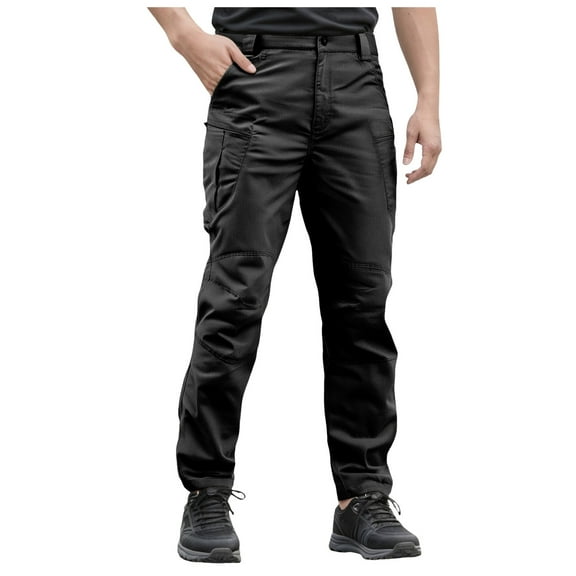 Cargo Pants Hiking Pants Men Men's Stretch Tactical Pants, Breathable Ripstop Cargo Pants, Outdoor Lightweight Work Hiking Pants