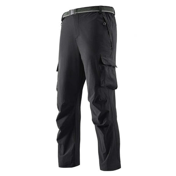 Cargo Pants for Men – Gym Pants with Tactical Fit Europe And The United States Men's Pants Tearproof Work Lightweight Hiking Pants Outdoor Charging Pants