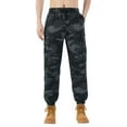 thumbnail image 1 of Cargo Pants Men Work Camouflage Work Pants Cargo Nine Tenths Length Big Tall Casual Lightweight Spring Fall CE2 XXL, 1 of 5