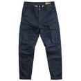 thumbnail image 1 of Cargo Pants Men Work Casual Straight Leg Lightweight Streetwear Pants Breathable Trousers Spring Fall Blue XXXXL, 1 of 4