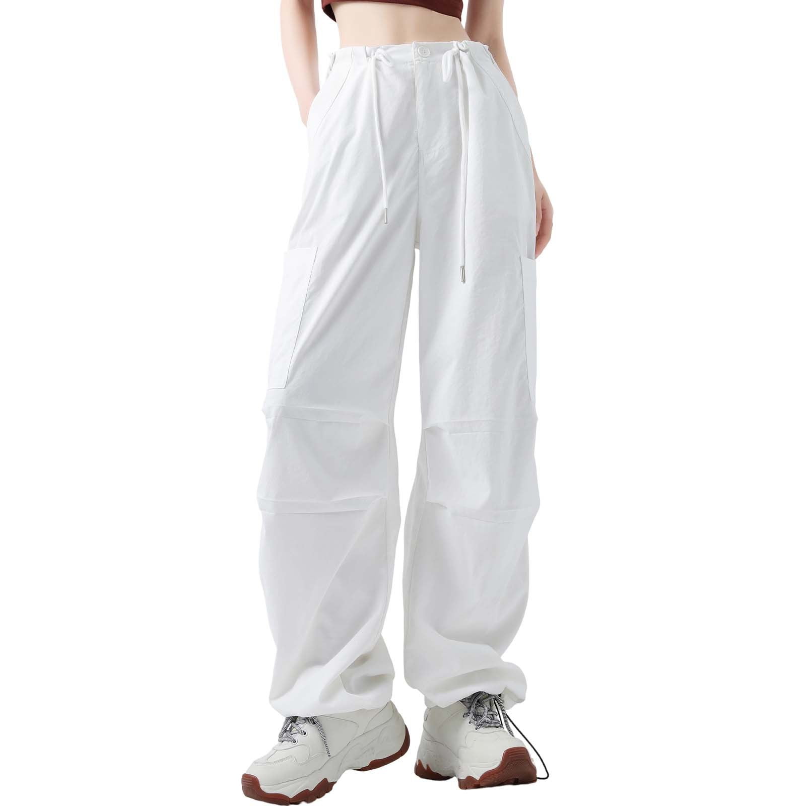 Cargo Pants Walmart Wide Leg Pants Cargo Pants Women Baggy Button
