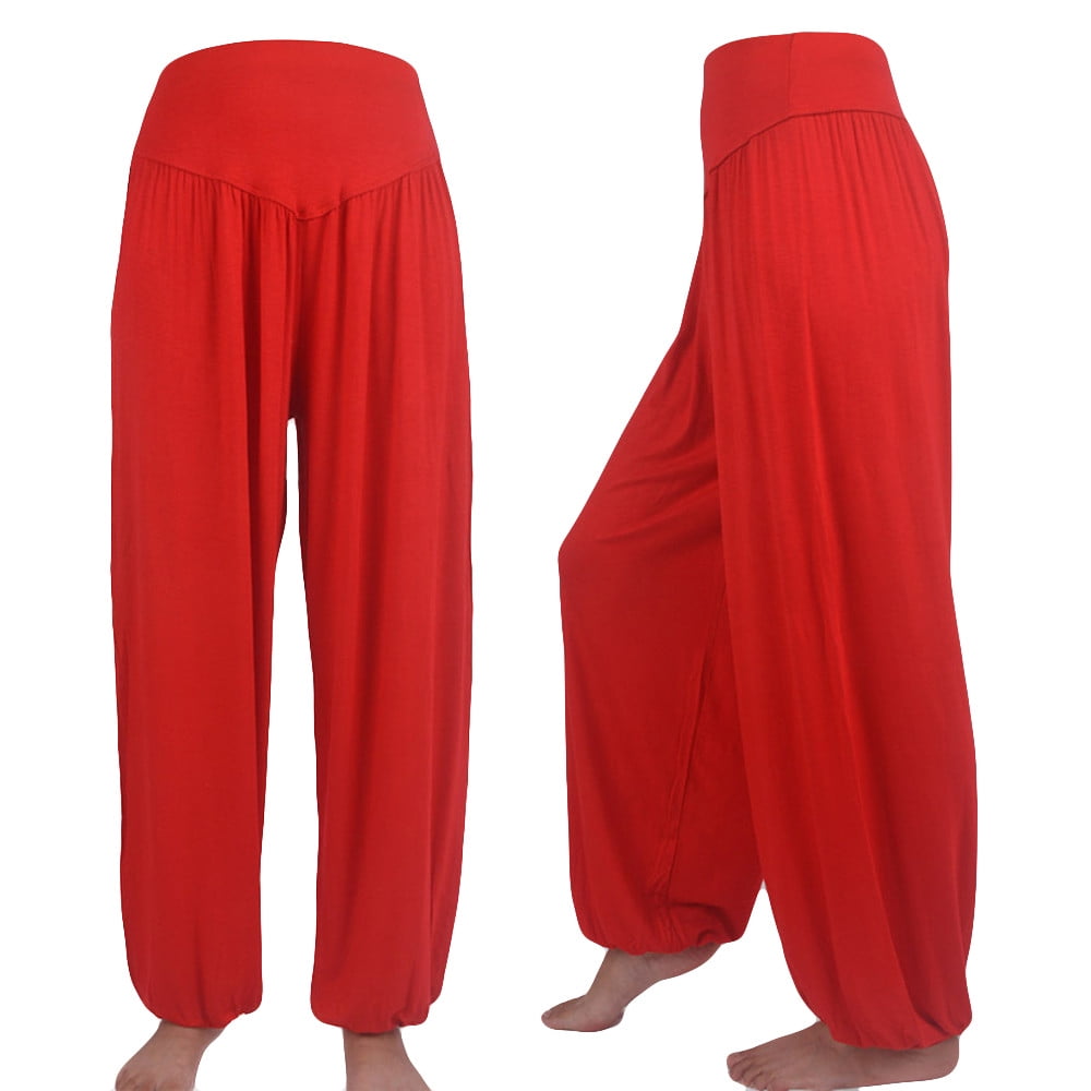 Cargo Pants Women Baggy Y2K Elastic Loose Cotton Soft Yoga Sports Dance