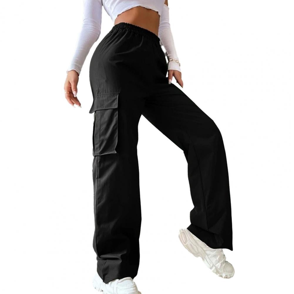 Cargo Pants Women Casual Joggers Tech Pants Oversize Sweatpants High