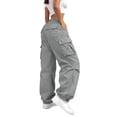 thumbnail image 1 of Cargo Pants for Women Casual Pants Work Pants Construction Baggy Going Out Pants Hiking Pants Baggy Baggy Pants Gardening Pants High Rise Utility Pants Streetwear Wide Leg Jogging, 1 of 4