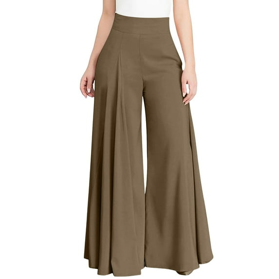 Cargo Pants Women High Waist Casual Comfy Pockets Relaxed Fit Durable Daily Breathable Trendy Full Coffee Long Shorts Sizes M