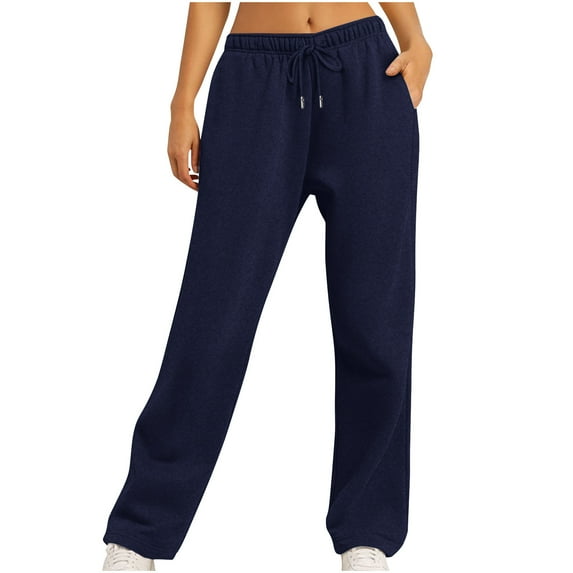 Cargo Pants Women Plus Size Women's Waist Sweatpants Baggy Y2K Jogger Pants Wide Leg Fleeced Lounge Pants