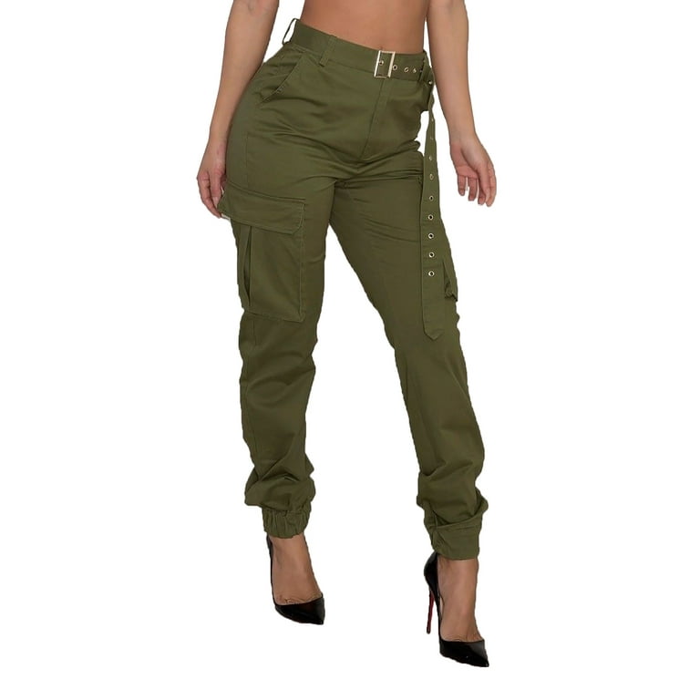 Buy SSoShHub Women/Girl Cotton Regular Fit 6 Pocket Cargo Pants