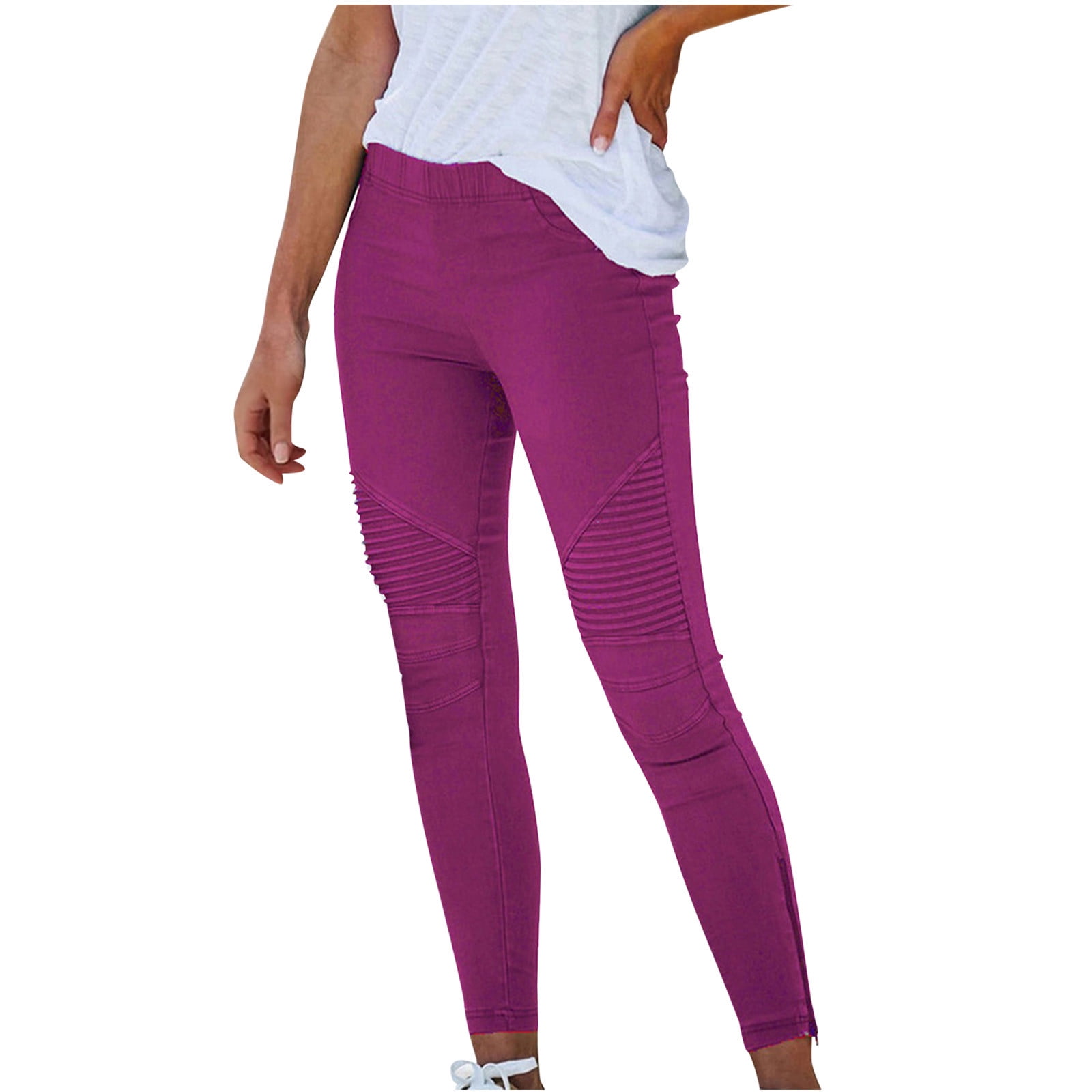 Women White Cargo Pants